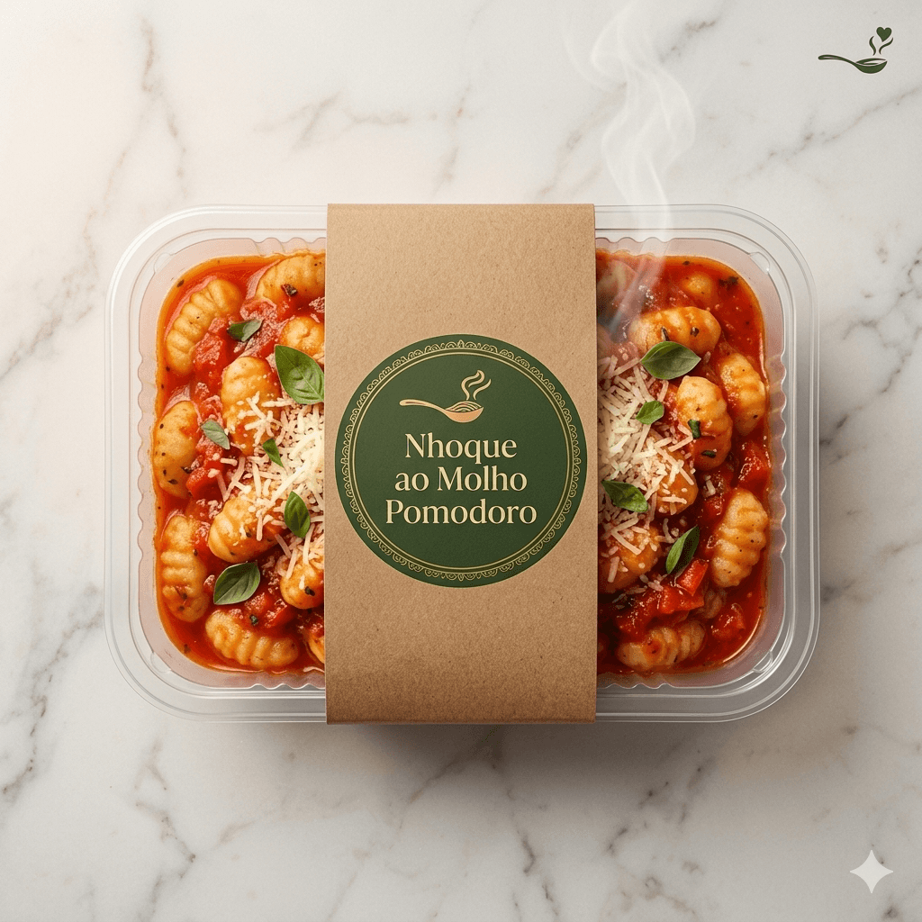 Nhoque Artesanal ao Molho Pomodoro