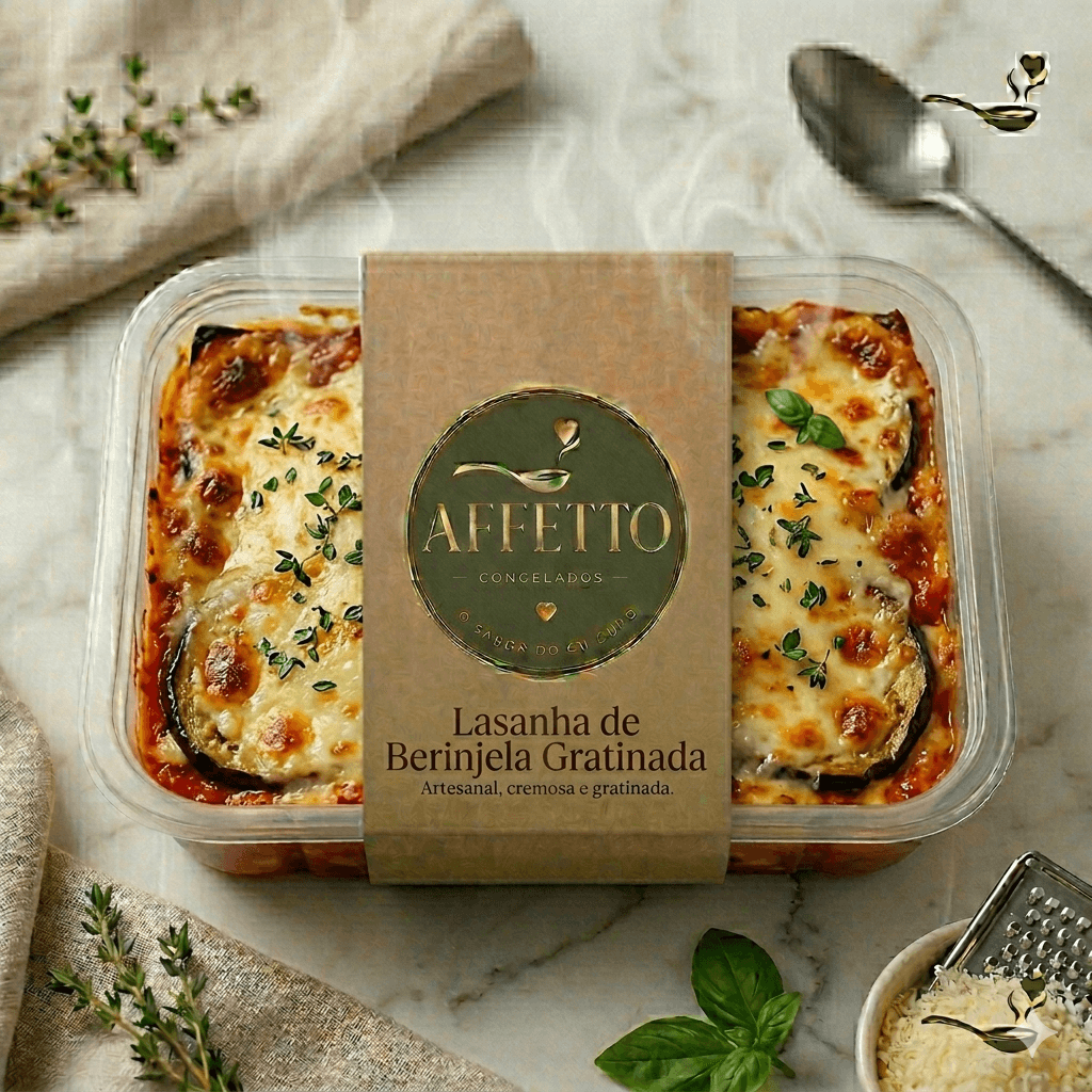 Lasanha de Berinjela Gratinada